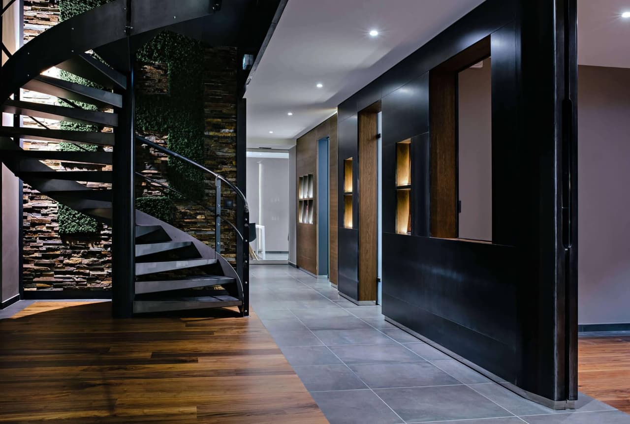 Capture d'écran du site CreaDesign - Architecte intérieur & contractant général second oeuvre du bâtiment