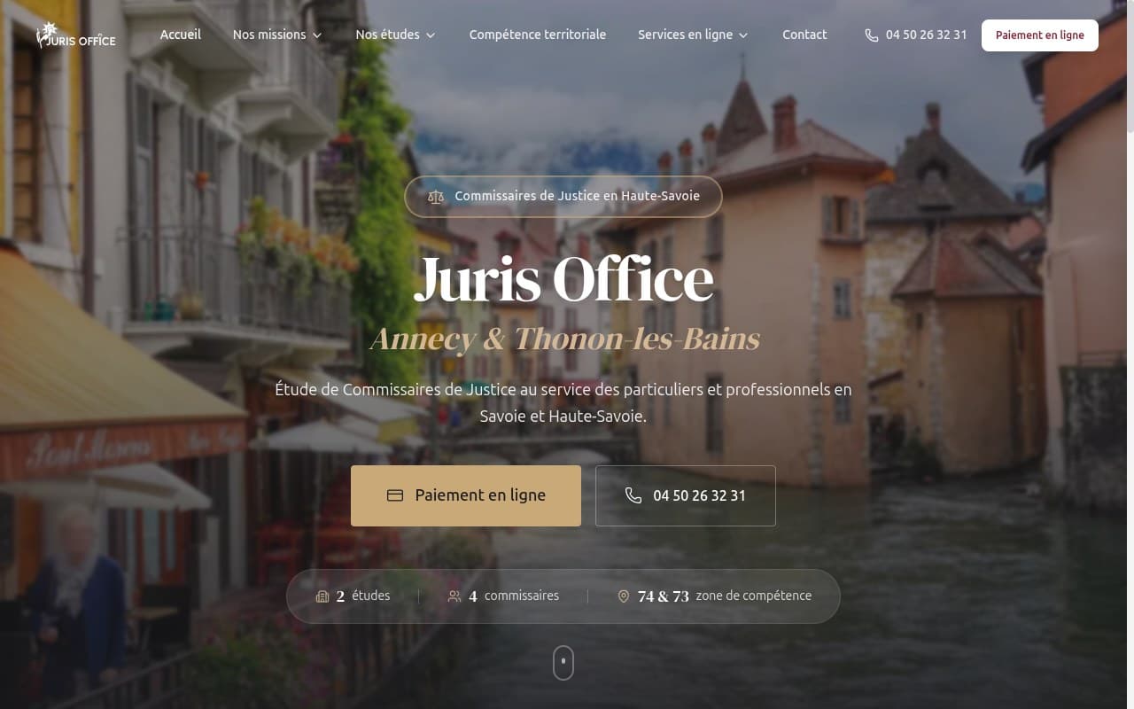 Juris Office - Commissaires de justice - Annecy & Thonon-les-Bains